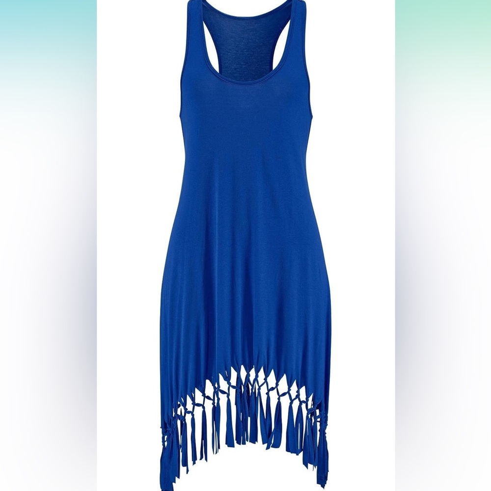 ziko Women's Summer Beach Dress Bikini Cover Up Casual Vacation Short Dresses